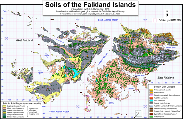 Soils of the Falklands Islands