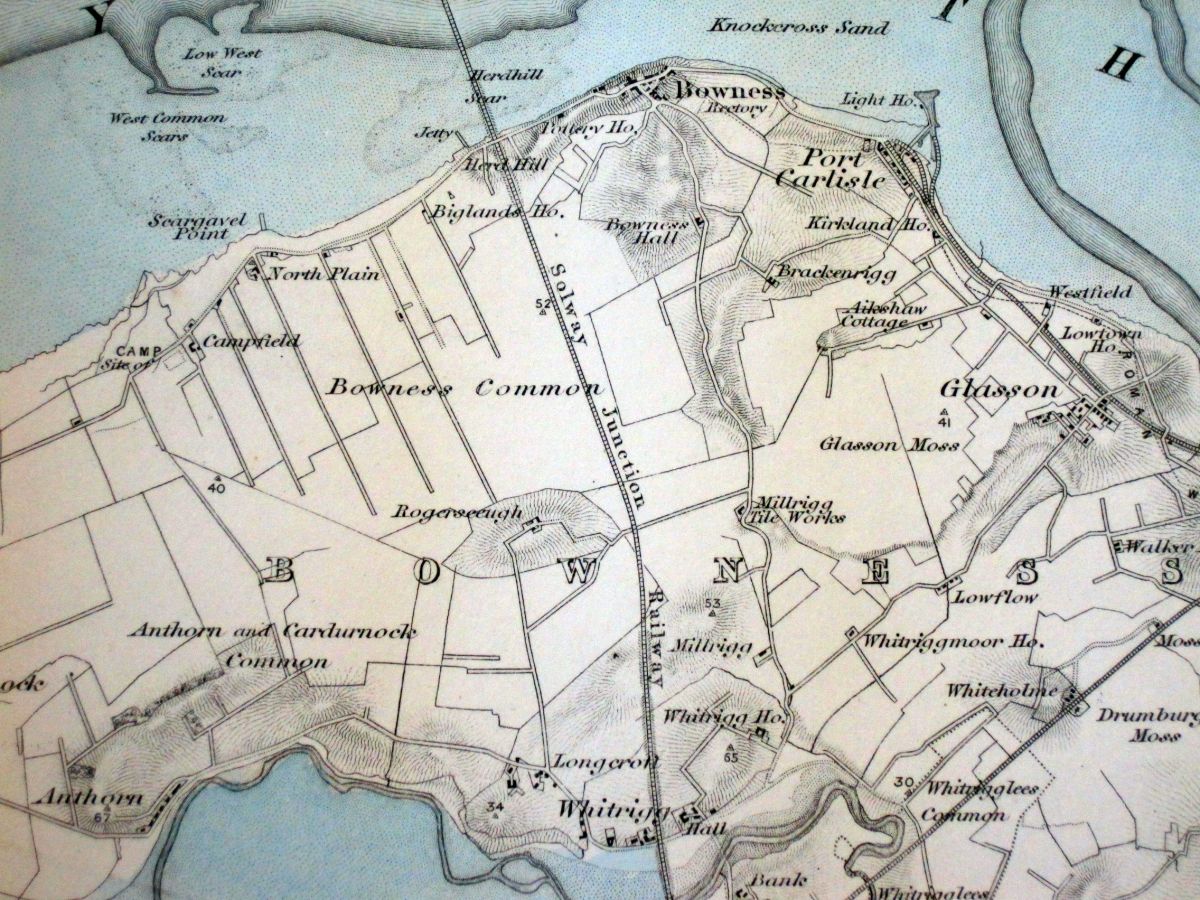 Map of the Solway Junction Railway