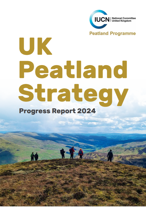 UK Peatland Strategy progress report 2024 cover