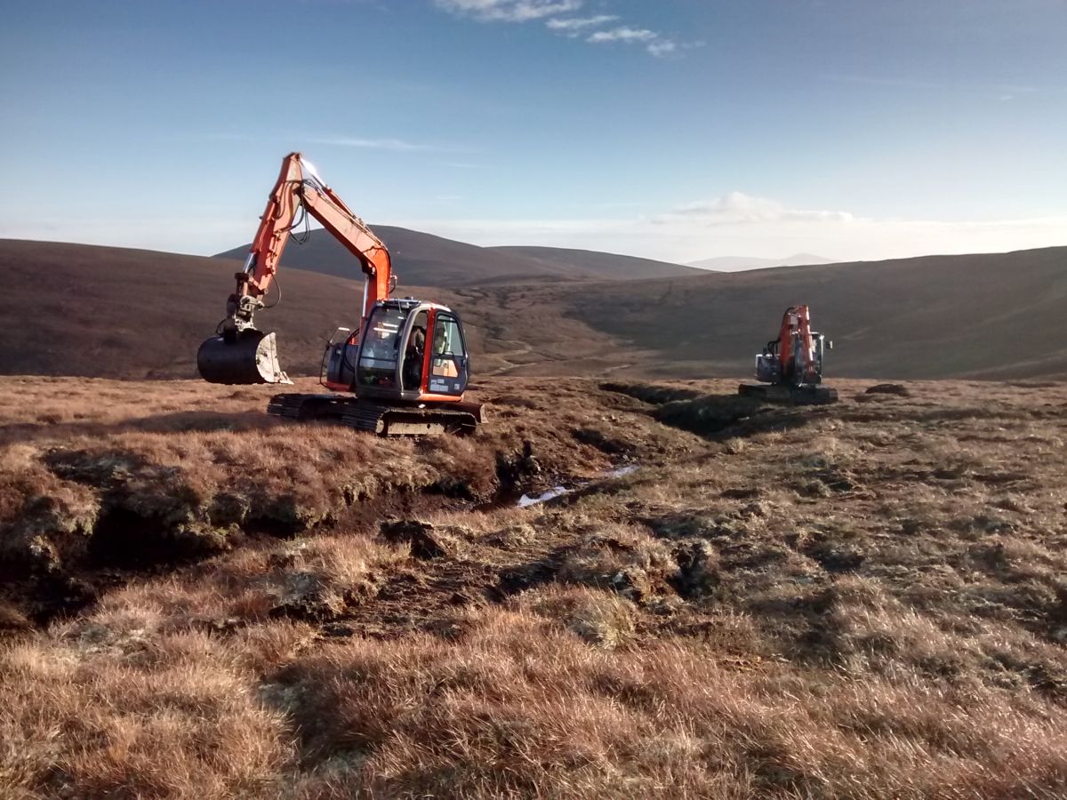 Gully reprofiling in Cairngorms National Park - Credit Stephen Corcoran