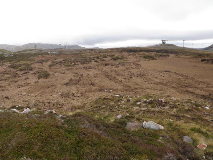 Glenshee bare peat