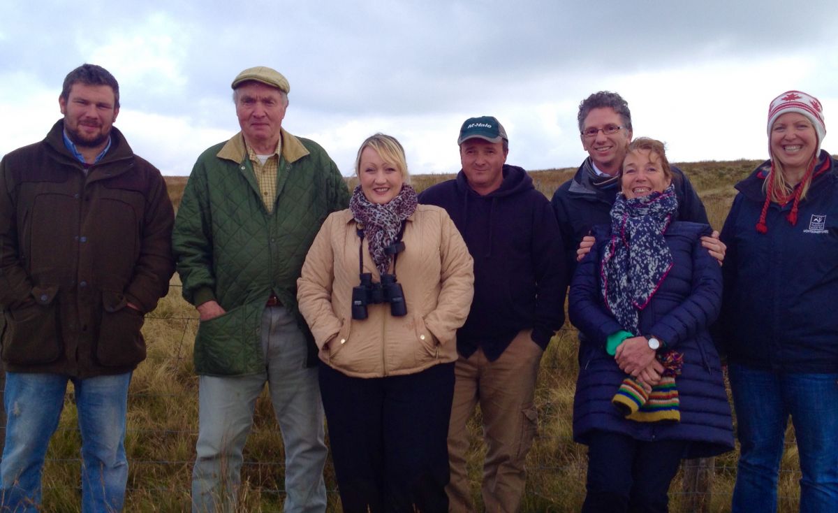 Landowners in Pumlumon Living Landscape