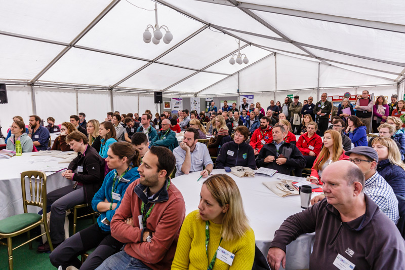 Audience at BogFest