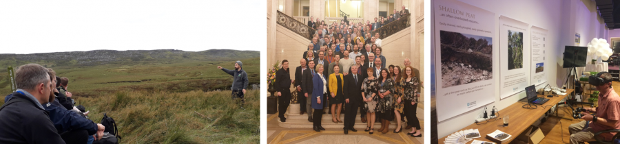 This year's conference included peatland field trips & networking events