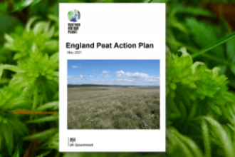 England Peat Action Plan front cover