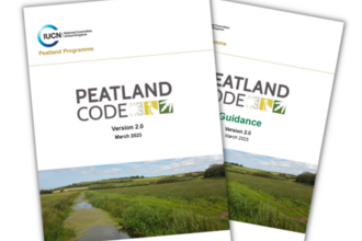Peatland Code leaflets front cover