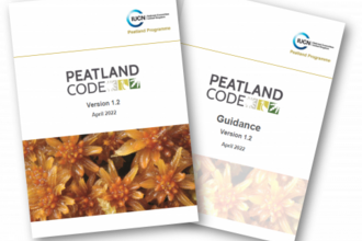 Front cover - Peatland code V1.2