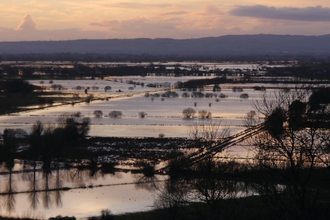 Flooding in the Somerset Levels