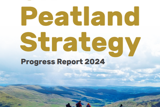 UK Peatland Strategy progress report 2024 cover