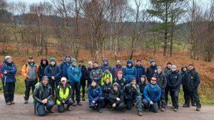 Attendees at Wales' resotration practitioner event. Credit: National Peatland Action Programme