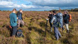 England Peat Map team at Winmarleigh Moss