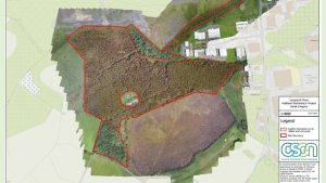 Langlands Moss Restoration works underway