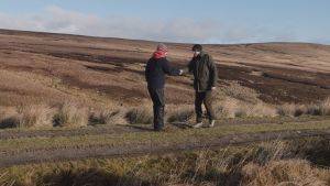 The films show how Peatland ACTION project officers work closely with landowners and managers to support their peatland restoration projects. © Swift Films/NatureScot
