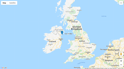 Binnian Lough map