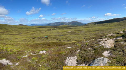 Cairngorm mountain area
