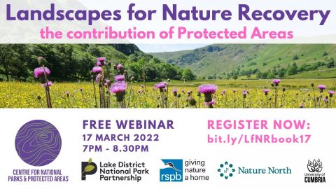 Landscapes for Nature Recovery: the contribution of Protected Areas