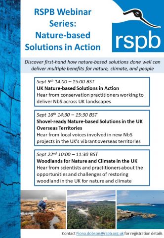 RSPB NbS webinar flyer