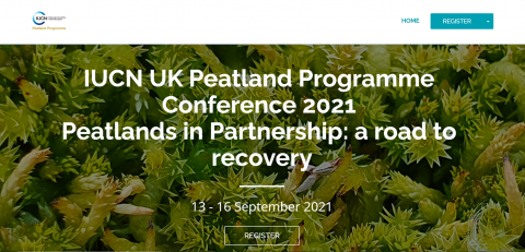 IUCN UK PP Conference 2021 registration page