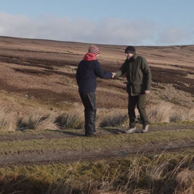 The films show how Peatland ACTION project officers work closely with landowners and managers to support their peatland restoration projects. © Swift Films/NatureScot