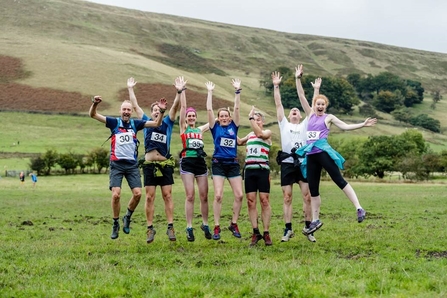 Fell runners at the Peatland Programme’s ‘BogFest’ conference