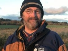 Natural Resources Wales’ senior peatland specialist, Dr Peter Jones.