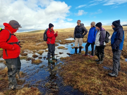 Eyes on the Bog demonstration, Dartmoor (c) Anton Christensen