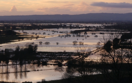 Flooding in the Somerset Levels