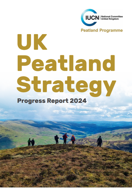 UK Peatland Strategy progress report 2024 cover