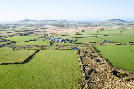 Aerial view of Dr Beynon's Bug Farm by Andy Holcroft