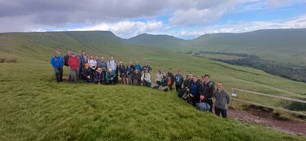Brecon Beacon Field Visit Group Picture