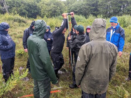 England Peat Map Workshop at Crymlyn Bog