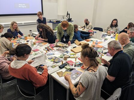 Zine making workshop with Alys Fowler
