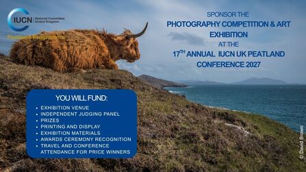 Call for Sponsors of the Photo Competition and Art Exhibit at the IUCN UK PP Conference 2027